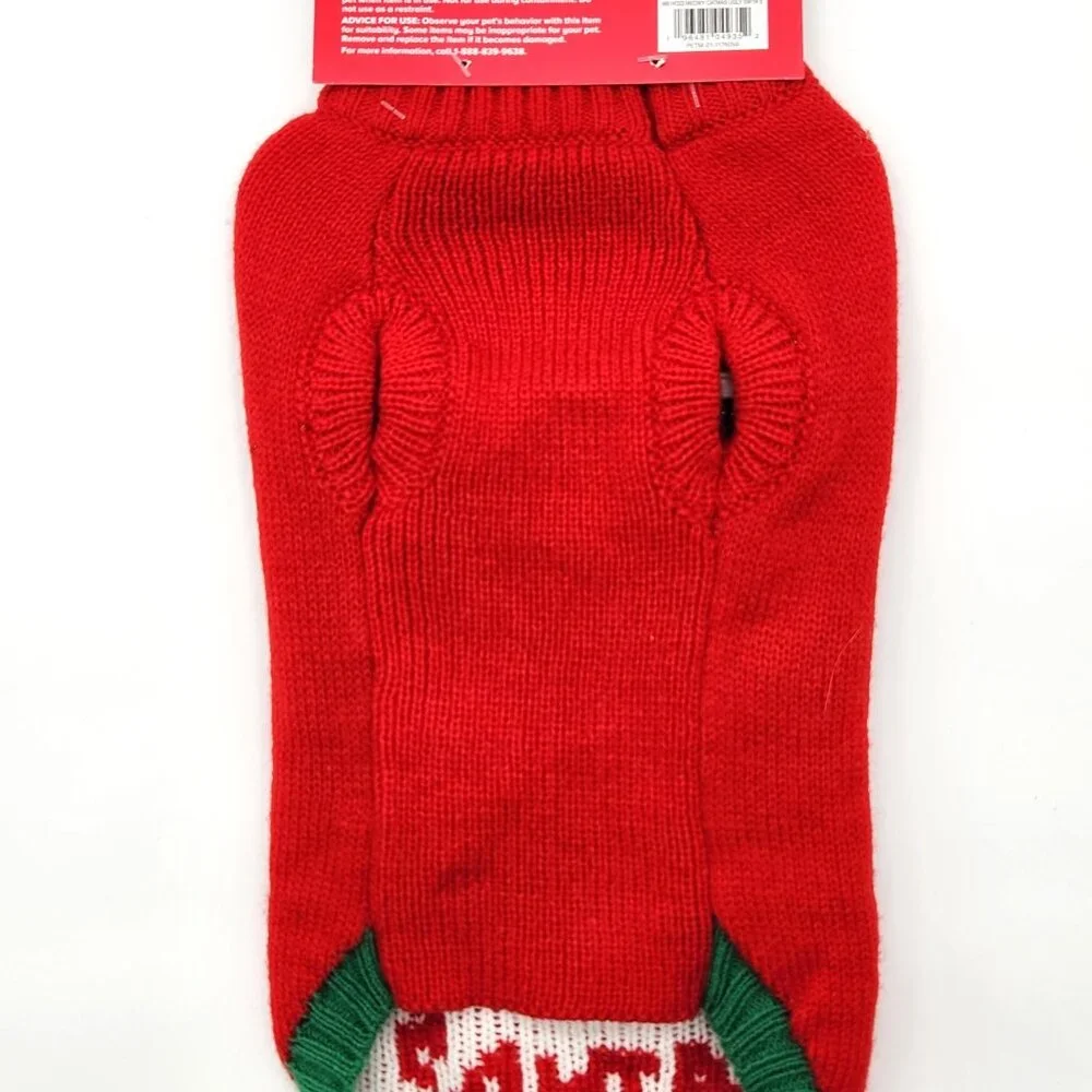 Merry & Bright Holiday Ugly Sweater for Cats or Dogs